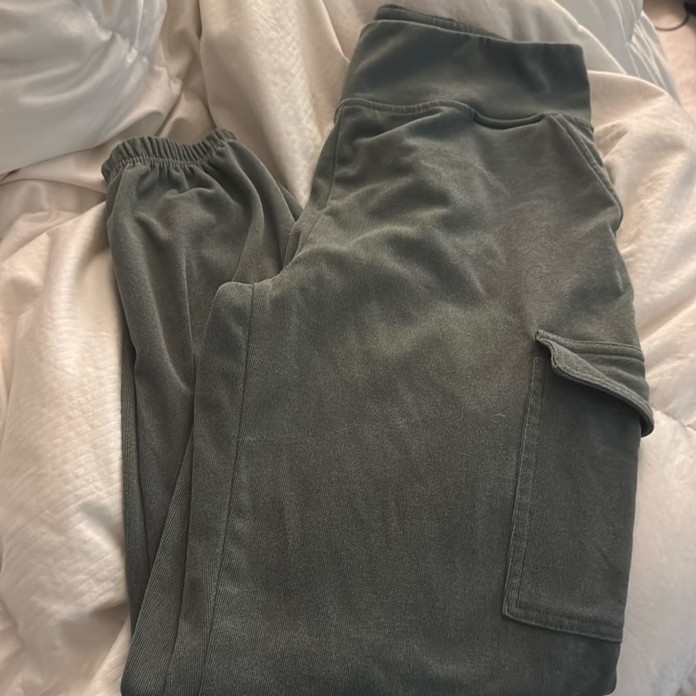 A new day green sweats
